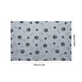 thumbnail image 3 of Washable Pet Pad 50X70Cm, Thick Insulated Dog Mat, Anti - Slip Waterproof Pet Bed, Reusable Pet Sleeping Mat With Paw Pattern, Dog Kennel Pad For Indoor Outdoor Use, 3 of 3