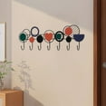 thumbnail image 6 of Hovmgk No Drill Over Door Hooks, Space-Saving Clothes Organizer for Bedroom & Bathroom, Heavy Duty Metal Hanger, Punch-Free Adhesive Installation, Multicolor Storage Solution, 6 of 6
