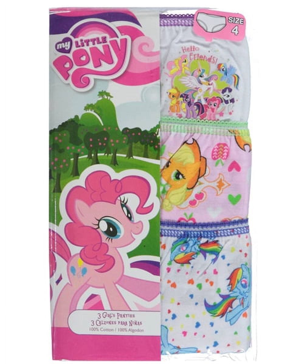 My Little Pony Underwear Panties, 3 Pack (Toddler Girls)