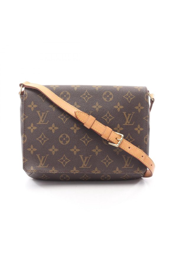 Pre-Owned Louis Vuitton Musette Tango Short Strap Monogram Shoulder Bag Handbag Coated Canvas...