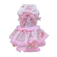 thumbnail image 2 of Meidiya Dog Dress,Fashion Pet Dog Clothes,Flower Decor Breathable Puppy Dog Princess Dress Cute Lace Puppy Cake Dress Tutu Skirt Dog Shirt Apparel for Small Dogs, 2 of 7