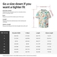 thumbnail image 5 of Kdxio Men'S Hawaiian Shirt For Men Short Sleeve Shirt Hand Drawn Cars Trucks Buses And Roads Summer Casual Holiday Beach Button Down T-Shirts, 5 of 5