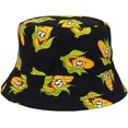 thumbnail image 6 of CoCopeaunts Reversible Bucket Hats Girls Fashion Sun Protection Packable Outdoor Cool Fisherman Hat for Unisex Travel Camping, 6 of 8