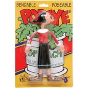 6" Popeye Olive Oyl Bendable Figure