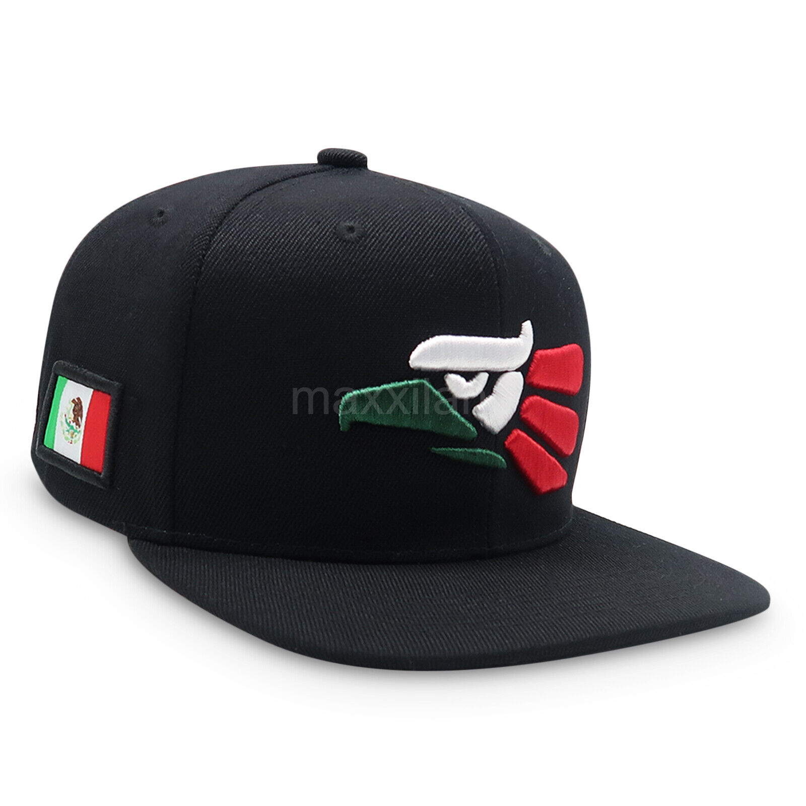 Mexican Snapback Hat Hecho En Mexico Eagle Aguila Flat Bill Hats