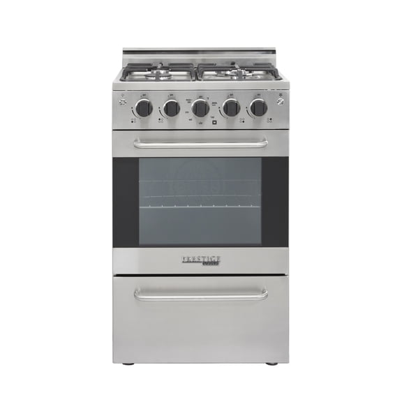 Unique Appliances Prestige 20 1.6 cu ft Gas Range in Stainless Steel