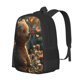 thumbnail image 1 of Balery Sunshine Butterfly Flower Bear Mochila para hombre y mujer - Tela Oxford 600D resistente - Gran capacidad, resistente al agua, ideal para la escuela, viajes y senderismo, 1 of 6