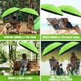 thumbnail image 5 of 2 PACK Beach Umbrella with Clamp, 360 ° Adjustable Umbrellas for Chair, UPF50+ Umbrella for Beach Chair, Patio Chair, Wheelchair, Camping Chair, Golf Carts, 5 of 12