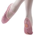 thumbnail image 5 of Nexete Ballet Shoes Split-Sole Slipper Flats Ballet Dance Shoes for Toddler Girl & Women in Gold, Gold Glitter, Silver, Pink,Pink Glitter, Rose Gold, Nude Colors, 5 of 6