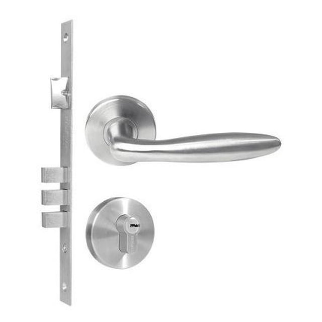 Cerradura Entrada Principal Mec. De Embutir Toscana Proforza Lock CPF2-5362-US32D