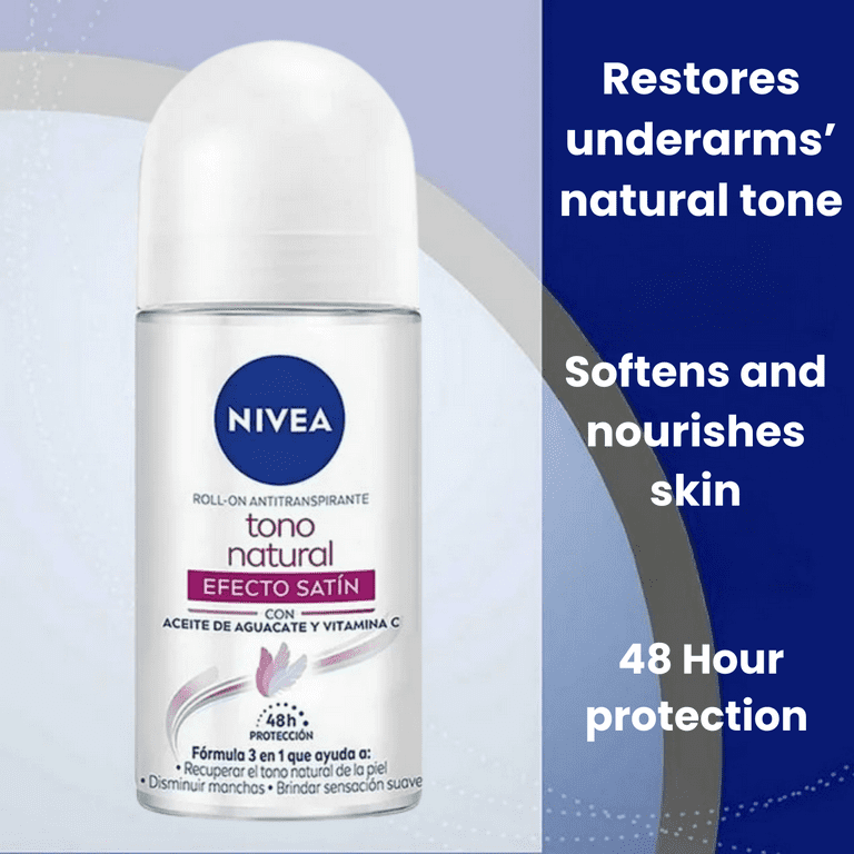 Nivea Whitening Antiperspirant Roll On Deodorant 3 Pack Combo