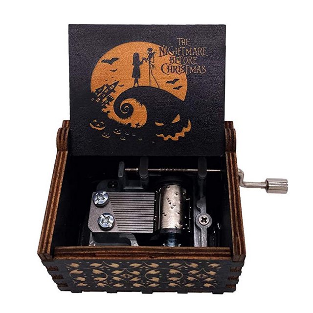 Cajas de música, Caja de música temática, Caja de música clásica de Madera, Manualidades con manivela, Regalos para cumpleaños/Navidad/día de San Valentín XianweiShao 8390615136020