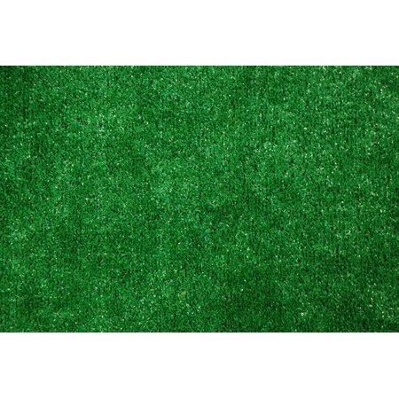 - Indoor/Outdoor Green Artificial Grass Turf Area Rug 9'x12'