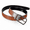 Brown, variant on Punplita Men's Leather Dress Belt, Two Colors in One Black & Brown, Classic Prong Buckle