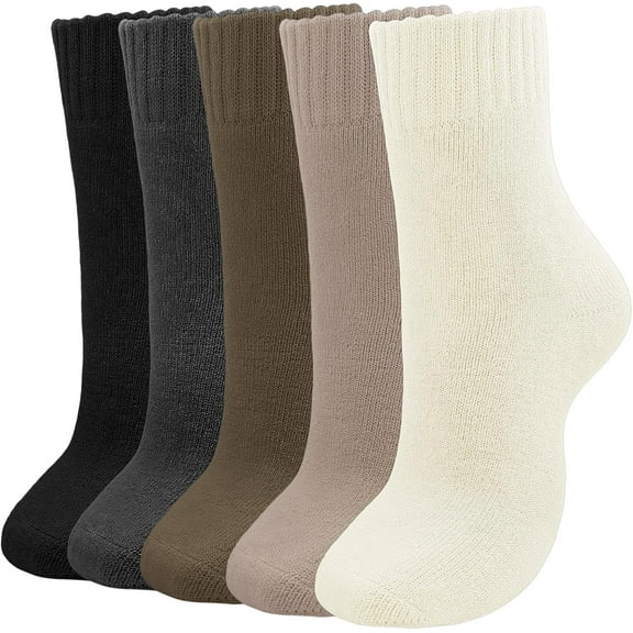 Jtbuh XLY Winter Warm Thermal Socks for Women Men Extra Thick Insulated Heated Crew Boot Socks for Cold Weather Ski Hiking