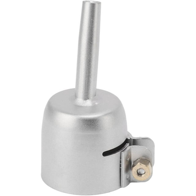 Yazoeia Buse de Soudure, Buse en Acier Inoxydable Premium, Accessoires de Soudure Résistants à la Chaleur pour Soudure en Feuille de Plastique PVC (Bouche Ronde Standard)