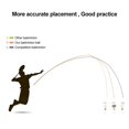 thumbnail image 2 of YOPTOP 12Pcs Training Sport Goose Feather Shuttlecocks Birdies Badminton Ball Game, 2 of 10