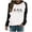 3-Black, variant on Tops for Women Plus Size Long Sleeved Halloween Printed Round Neck Sweatshirt 3-Blue XXXL