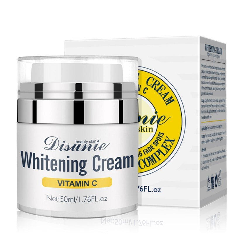 VITAMIN C and VITAMIN E Whiten-ing C-ream Brighten Repair Damaged Skin Anti-Wrinkle Face