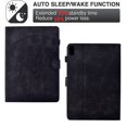 thumbnail image 5 of Dteck Case for ipad 9.7 inch 5th/6th Generation 2017/2018, Protective Leather Case for ipad 9.7 Air 1/2 Gen, Embossed Stand with Multiple Viewing Angles Stand PU Leather Back Cover, Black, 5 of 7