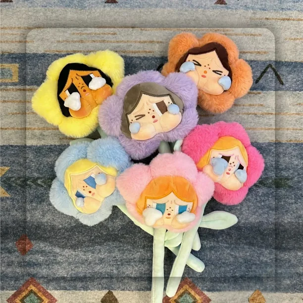 Original Crybaby Sad Club Series-Plush Flower 1pc/6pcs Crybaby