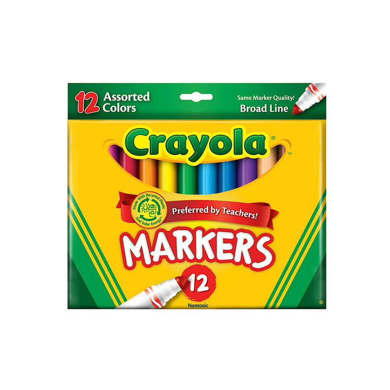  Crayola Markers Set of 12 [Pack of 4 ]