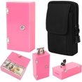 thumbnail image 1 of Extra Large Acrylic Box Winners Bank with Keys Slot Storage Waist Bag Portable Casino Cash Money Lock Box for Gamblers, 1 of 7