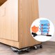 thumbnail image 5 of Herramienta de transporte para elevador de muebles de servicio pesado Juego de rodillos auxiliares para muebles en movimiento Ndcxsfigh Para estrenar, 5 of 9