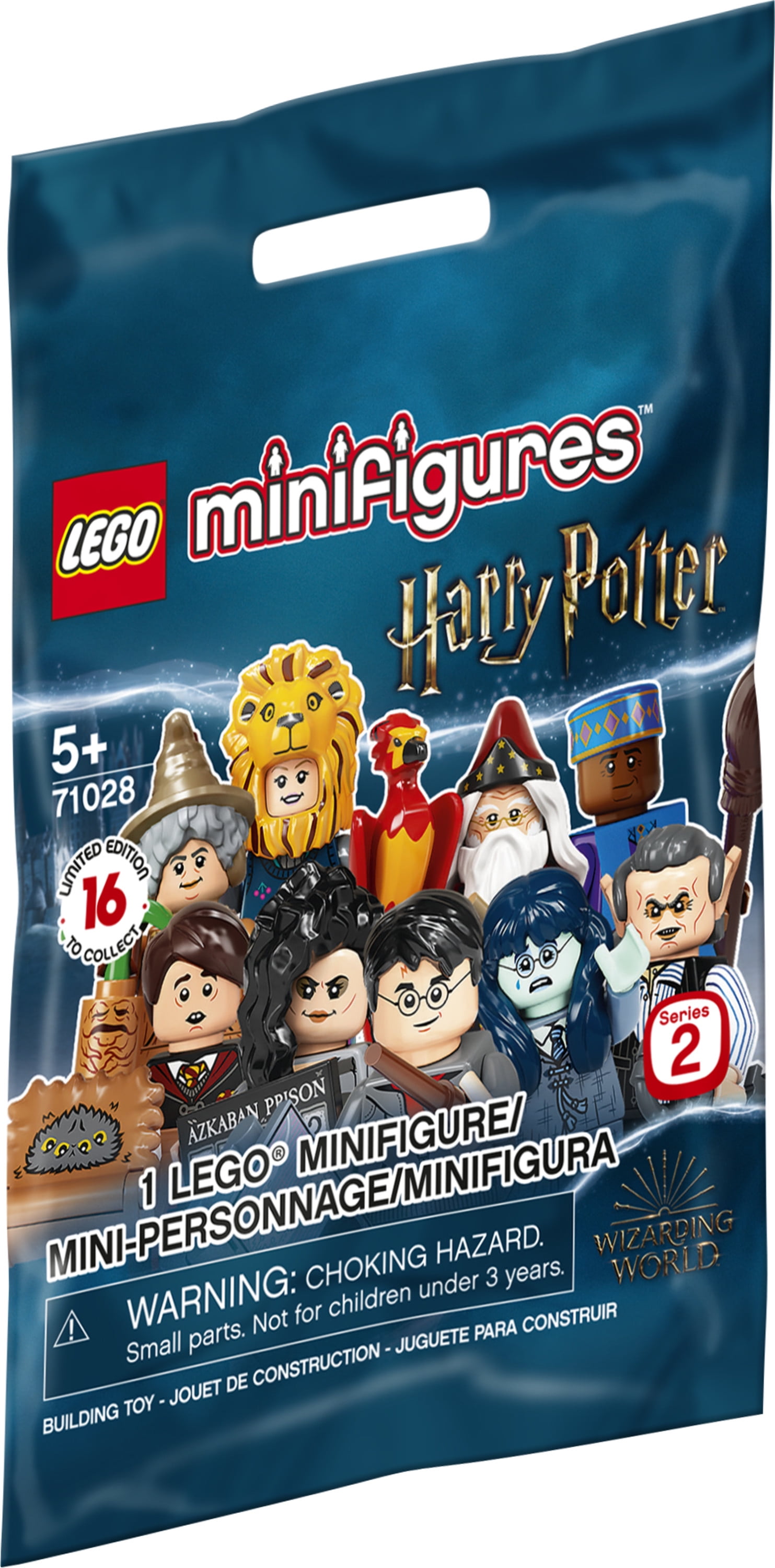LEGO Minifigures Harry Potter Series 2 Building Kit Toys of 16 to Collect) (1 Lego Minifigure) - Walmart.com