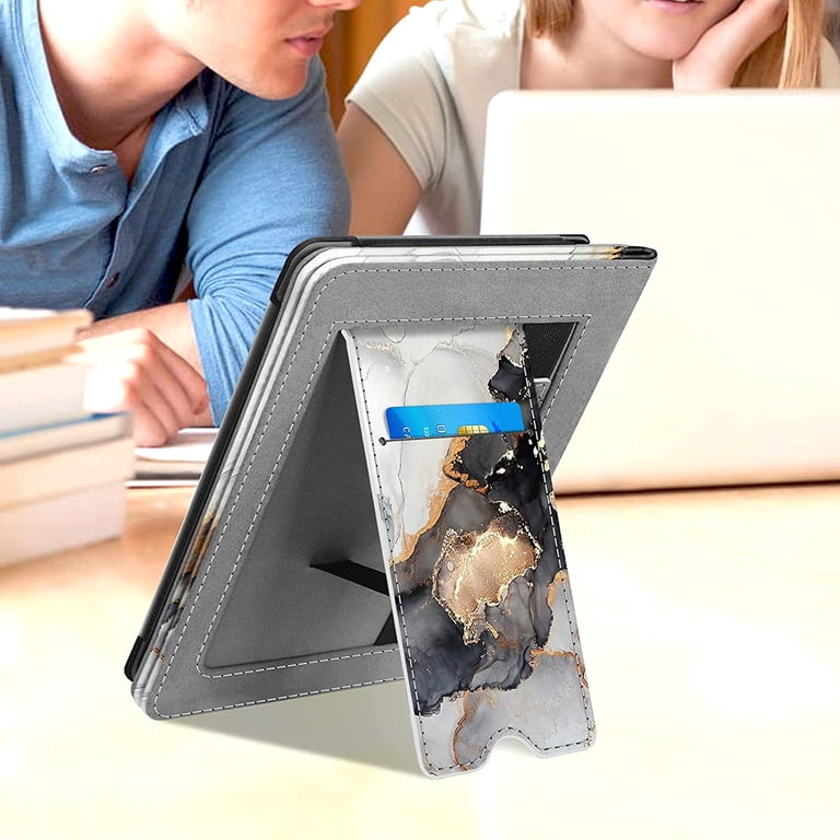 Funda Con Soporte Para Kindle Paperwhite 10ª Generación 2018 - Con Correa De Mano Y Ranura Para Tarjeta