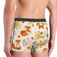 thumbnail image 5 of Fotbe Flower Fox Men’s Total Support Pouch Boxer Briefs, X-Temp Cooling, Moisture-Wicking Underwear, Regular, Long-leg and Trunk-XX-Large, 5 of 9