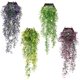 thumbnail image 1 of Ramo artificial planta artificial al aire libre interior, guirnalda de plástico hiedra falsa decoración de plantas que caen para bodas balcón pared jardín colgante, 1 of 5