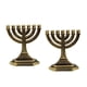 thumbnail image 4 of 2 Piezas de Adorno de Escritorio para Menorah, Portavelas de 7 Ramas para Boda, 4 of 8