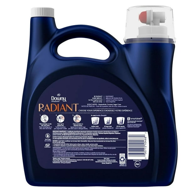 Downy Infusions Liquid Fabric Softener, Pineapple & Coconut (115 Oz