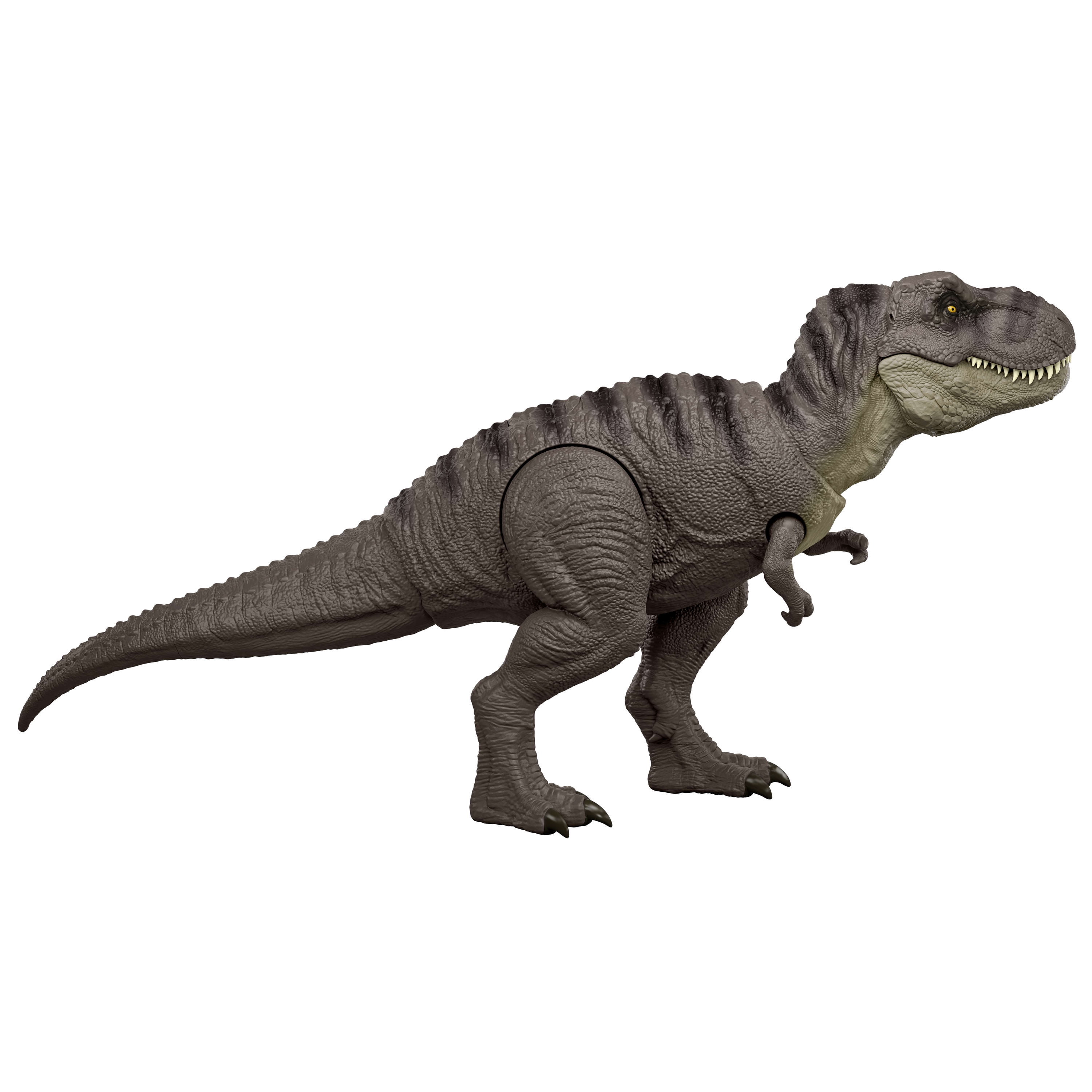 Jurassic World Rebirth Tyrannosaurus Rex Action Figure, Dinosaur Toy, T-Rex Chomp Attack, JURASSIC WORLD REBIRTH TYRANNOSAURUS REX