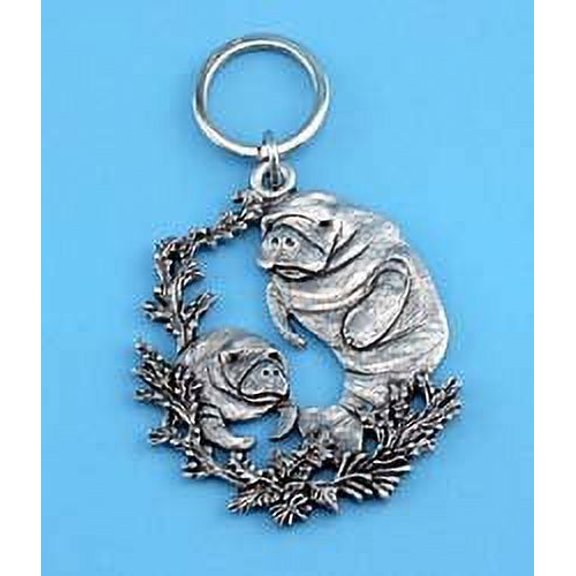 Manatee Keychain
