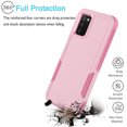 thumbnail image 5 of For Samsung Galaxy A03S Case, Phone Case for Galaxy A03S 6.5 inch, Takfox Sturdy Rugged 2 in 1 Hybrid Heavy Duty Armor Hard Plastic & Rubber Shockproof Full Body Bumper Cover ( Rose Gold ), 5 of 9