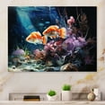 thumbnail image 2 of Designart "Marine Wonders Aquariums IX" Nautical & Beach Metal Wall Decor, 2 of 5