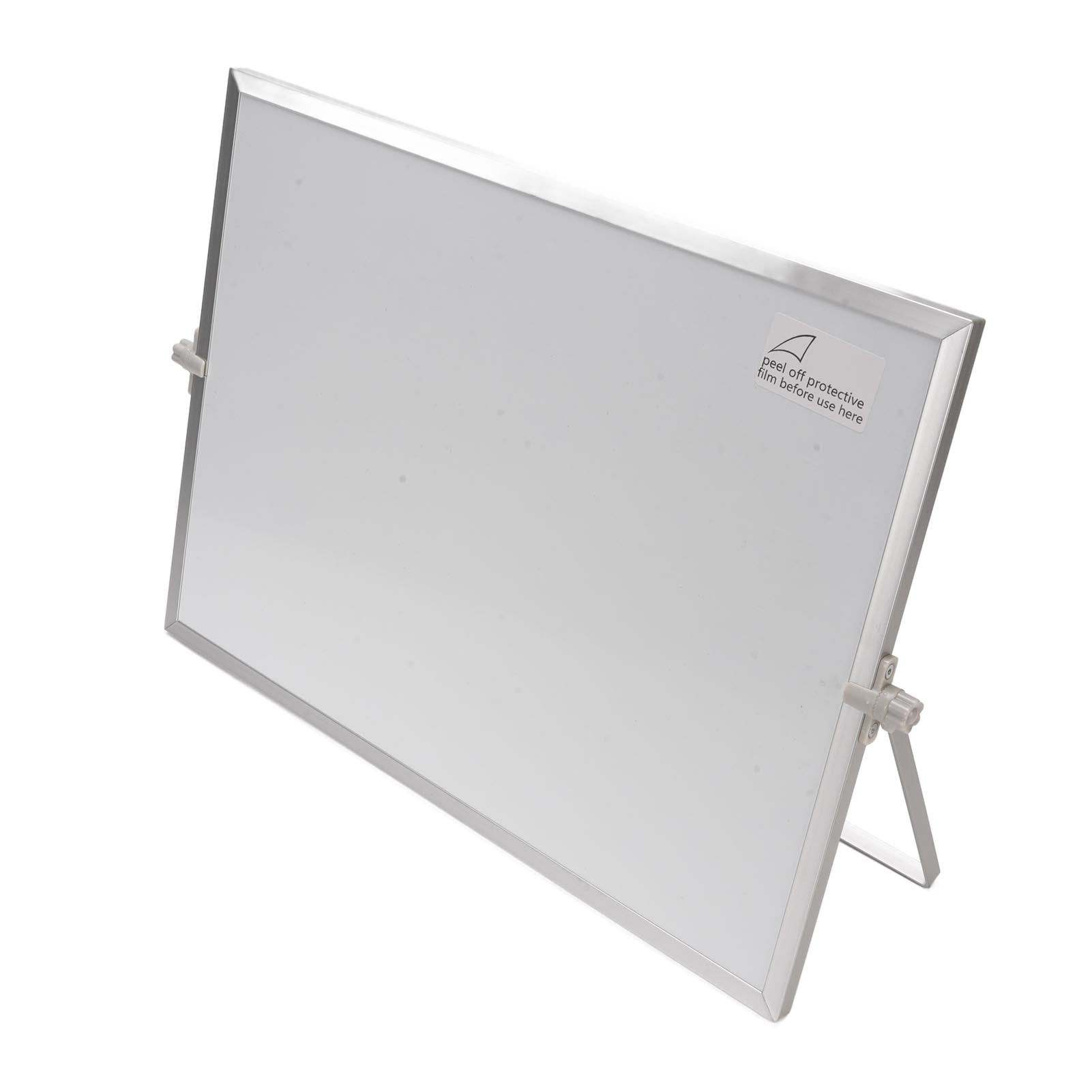 Desktop White Board, Desktop Dry Erase Board 3 Layers Paint Coating Easy Cleaning Double Sided  for School