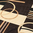 thumbnail image 2 of Geometric Abstract Washable Area Rug Living Room Rugs Non-Slip Soft Ultra-Thin Modern Throw Carpet Contemporary Stain Resistant Floor Carpet for Dining Room Bedroom, 2 of 8