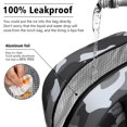 thumbnail image 5 of Insulated Lunch Bag for Women, Floral Print Oxford Fabric Lunch Box, Leakproof Thermal Cooler Tote for Work, School & Picnic, Camo, Camouflage Print, 5 of 5