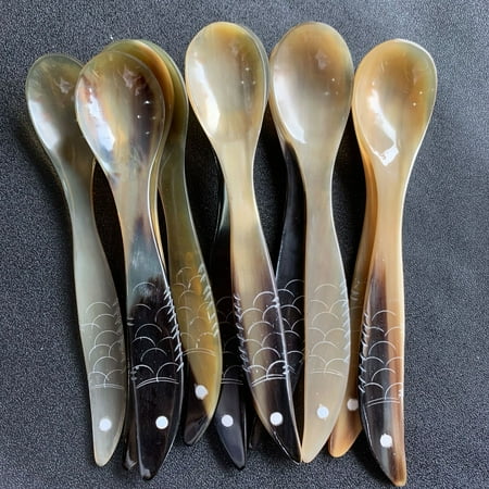 

Decorative Coffee Spoon Stirring Spoons Ox Horn Spoon Multi-function Spoon Dessert Spoon