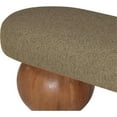 thumbnail image 6 of Meridian Furniture Bowies Olive Bench, 6 of 15