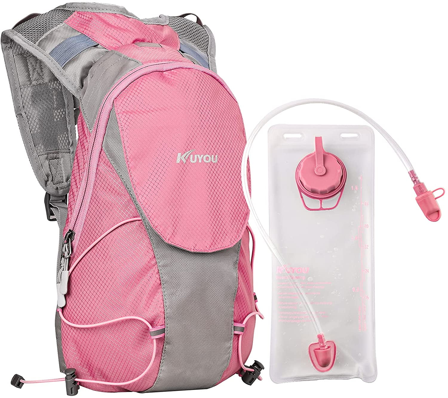 1.5 Litre Hydration Pack/Backpack Bag With Water Bladder For Running/Cycling 