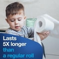 thumbnail image 4 of Septic Safe Toilet Paper, White, 2-Ply  Recycled, , T24 Compatible 96 Rolls x 500 Sheets (TM1616S), 4 of 6