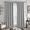 Gray, variant on DONGPAI 2 Panels Blackout Embossed Curtains 84 Inches Long for Bedroom Living Room, Heavyweight Room Darkening Floral Thermal Insulated Window Drapes with 6-Way Functional Heading, 52" x84", Beige
