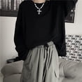 thumbnail image 2 of GHSDFBB Women Pearl Necklace Goth Cross Pattern, 2 of 7