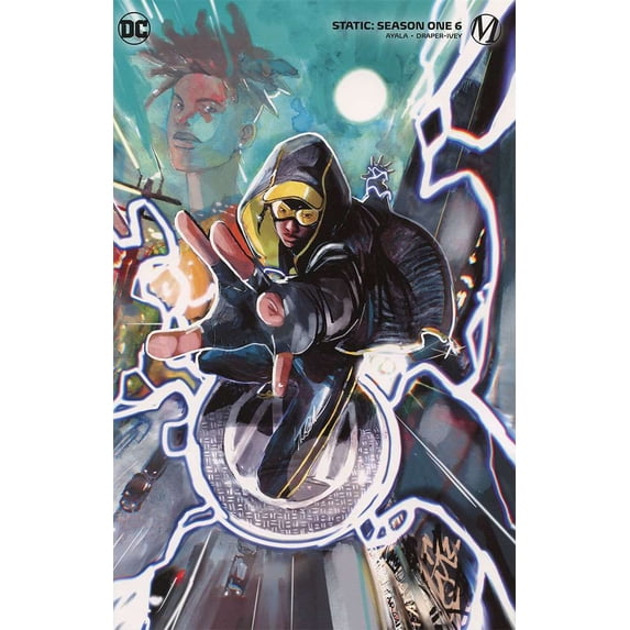 Static: Season One #6A VF ; DC Comic Book
