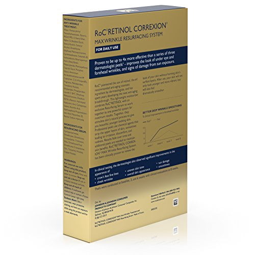 roc retinol correxion max wrinkle resurfacing system