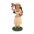thumbnail image 2 of Hawaii Hula Girl with Uli Uli Dashboard Hawaiian Doll 4 Inch, 2 of 5